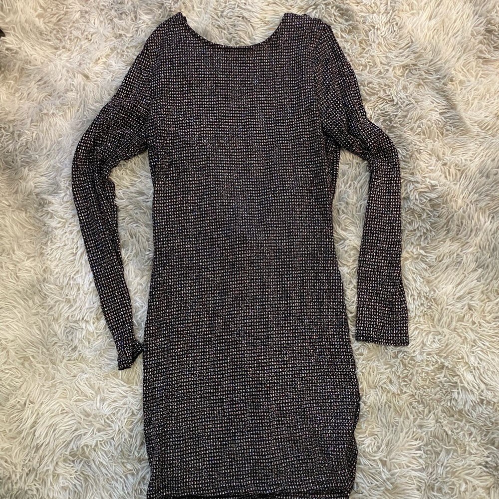 Backless Monaco Sparkly Party dress